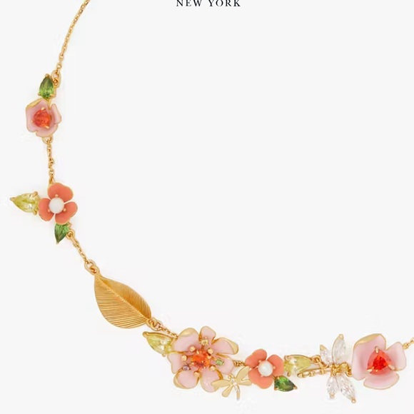 Kate Spade Bloom In Color Scatter Necklace ๐ธ ๐บ ๐ - Picture 3 of 9